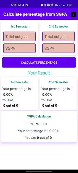 Play MAKAUT SGPA YGPA to Percentage as an online game MAKAUT SGPA YGPA to Percentage with UptoPlay