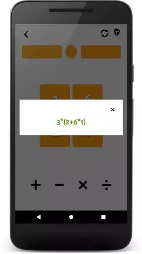 Play MAKE 24 as an online game MAKE 24 with UptoPlay