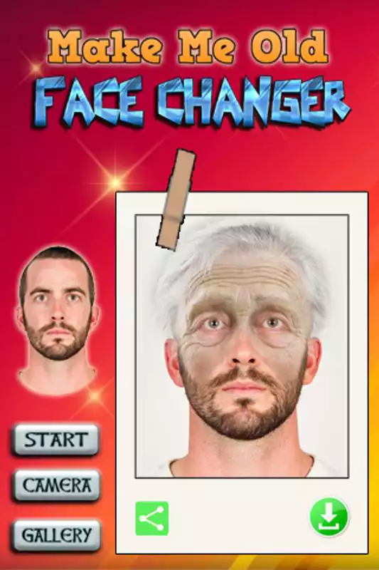Play Make Me Old Face Changer