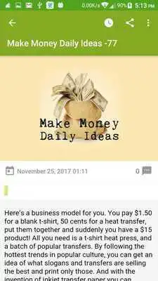 Play Make Money Daily Ideas