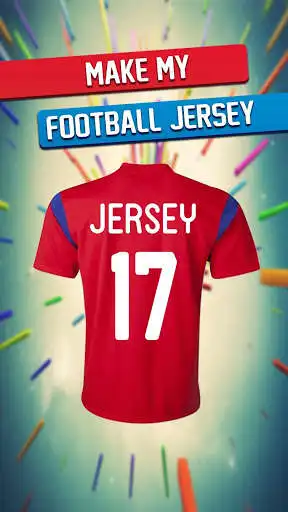 Play Make My Football Jersey