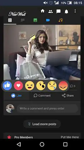 Play Make new friends - NiteWall  and enjoy Make new friends - NiteWall with UptoPlay