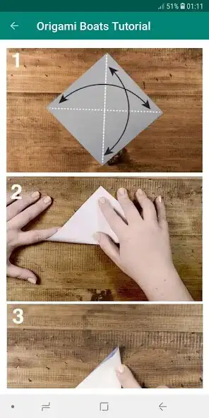 Play Make Origami Paper Boat  Ship as an online game Make Origami Paper Boat  Ship with UptoPlay