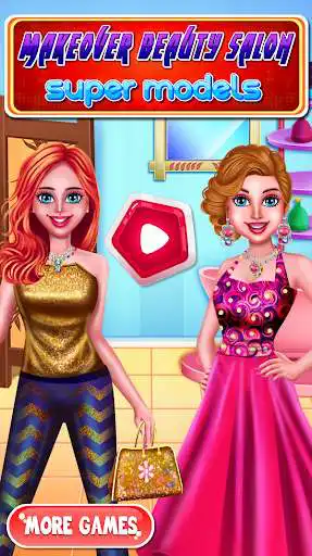 Play Makeover Beauty Salon Super Models - Dress up Game  and enjoy Makeover Beauty Salon Super Models - Dress up Game with UptoPlay