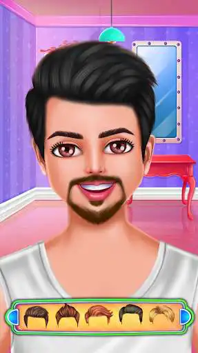 Play Makeover Beauty Salon Super Models - Dress up Game as an online game Makeover Beauty Salon Super Models - Dress up Game with UptoPlay
