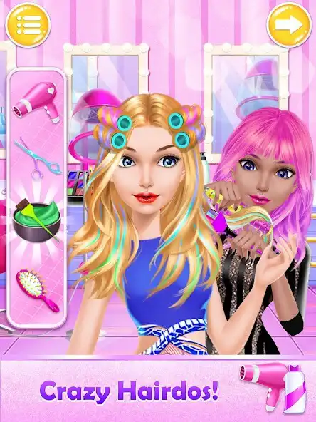 Play Makeover Games: Makeup Salon G as an online game Makeover Games: Makeup Salon G with UptoPlay