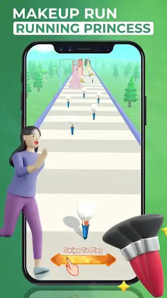 Play Makeover Run: Running Princess  and enjoy Makeover Run: Running Princess with UptoPlay