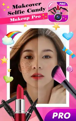 Play Makeover Selfie Candy Makeup Pro  and enjoy Makeover Selfie Candy Makeup Pro with UptoPlay
