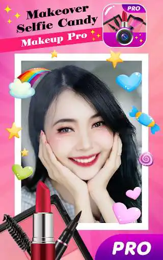 Play Makeover Selfie Candy Makeup Pro as an online game Makeover Selfie Candy Makeup Pro with UptoPlay