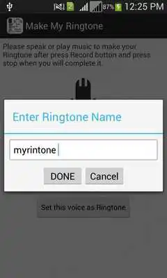 Play Make Own Ringtone