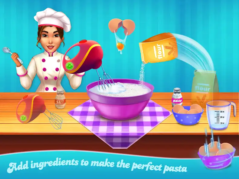 Play Make Pasta Cooking Kitchen as an online game Make Pasta Cooking Kitchen with UptoPlay