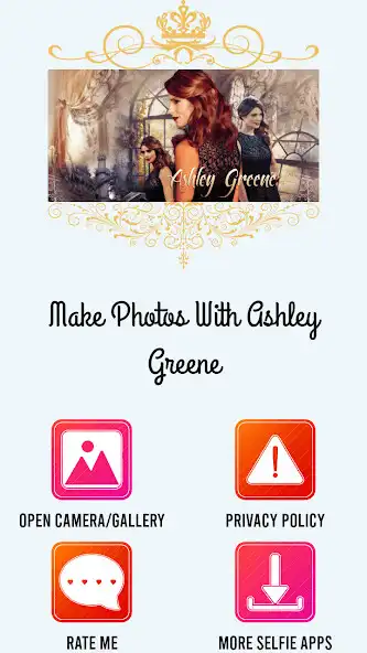 Play Make Photos With Ashley Greene as an online game Make Photos With Ashley Greene with UptoPlay