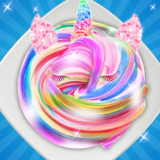 Play Make Rainbow Unicorn DIY Fluffy Slime Jelly Toys APK