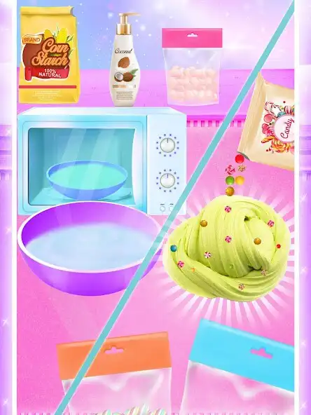 Play Make Rainbow Unicorn DIY Fluffy Slime Jelly Toys  and enjoy Make Rainbow Unicorn DIY Fluffy Slime Jelly Toys with UptoPlay