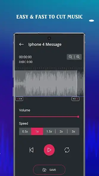 Play Make Ringtones - MP3 Cutter as an online game Make Ringtones - MP3 Cutter with UptoPlay