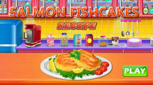 Play Make Salmon Fish Cakes Recipe - Cooking game  and enjoy Make Salmon Fish Cakes Recipe - Cooking game with UptoPlay