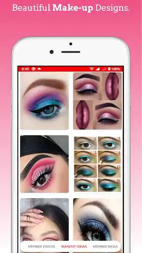 Play Make up and Mehndi Designs as an online game Make up and Mehndi Designs with UptoPlay