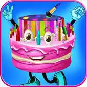 Free play online Makeup Box Cake Game APK