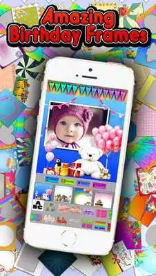 Play Makeup Collage Frame Happy Birthday