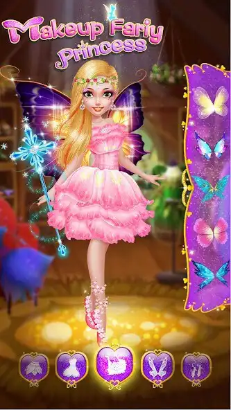 Play Makeup Fairy Princess as an online game Makeup Fairy Princess with UptoPlay