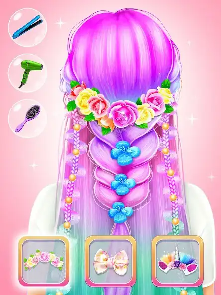 Play Makeup Game- Hair Salon Artist as an online game Makeup Game- Hair Salon Artist with UptoPlay