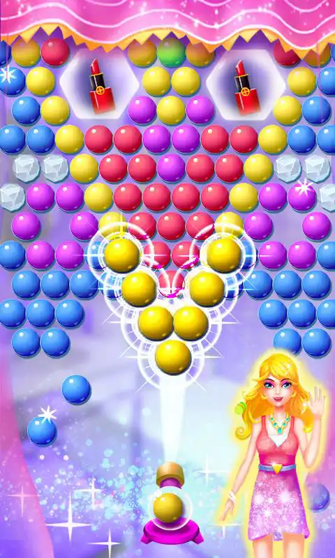 Play Makeup Girl Bubble
