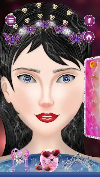 Play MAKE UP GIRL SUPERSTAR as an online game MAKE UP GIRL SUPERSTAR with UptoPlay