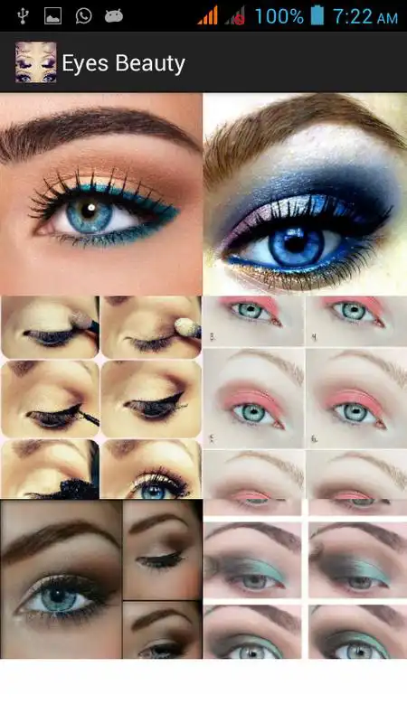Play Makeup Ideas and Steps - Eyes