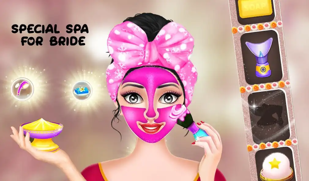 Play Makeup:Indian Fashion Wedding as an online game Makeup:Indian Fashion Wedding with UptoPlay