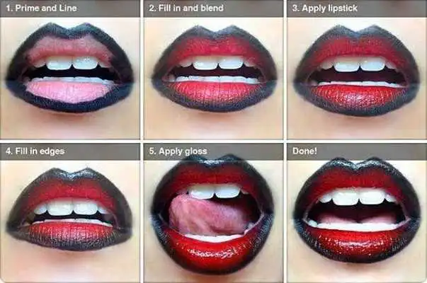 Play Makeup Lips Tutorial