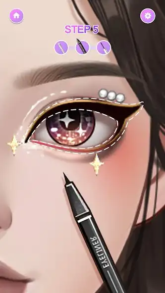 Play Makeup Studio: Beauty Makeover as an online game Makeup Studio: Beauty Makeover with UptoPlay