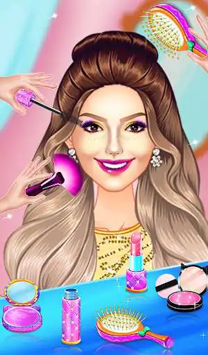 Play Makeup stylist: game for girls  and enjoy Makeup stylist: game for girls with UptoPlay