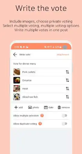Play Make Vote : Service of vote write and share as an online game Make Vote : Service of vote write and share with UptoPlay