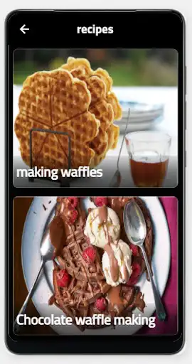 Play Make waffles from scratch as an online game Make waffles from scratch with UptoPlay