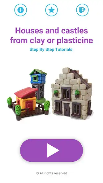 Play Making clay houses  castles as an online game Making clay houses  castles with UptoPlay