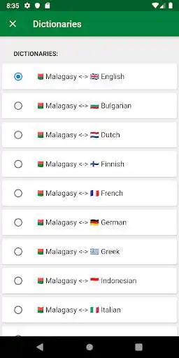 Play Malagasy Dictionary - offline and multilingual as an online game Malagasy Dictionary - offline and multilingual with UptoPlay