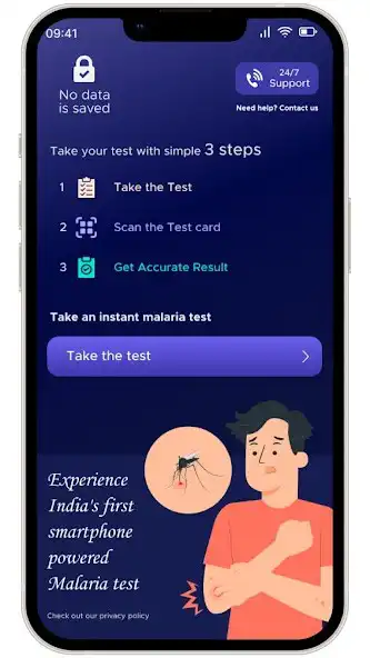 Play MalariaSure - Fast Fever Test as an online game MalariaSure - Fast Fever Test with UptoPlay