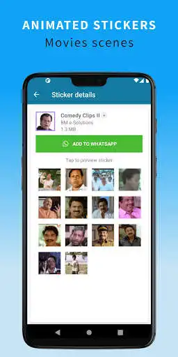 Play Malayalam Animated Stickers as an online game Malayalam Animated Stickers with UptoPlay