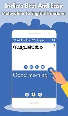 Play Malayalam English Translator - Dictionary
