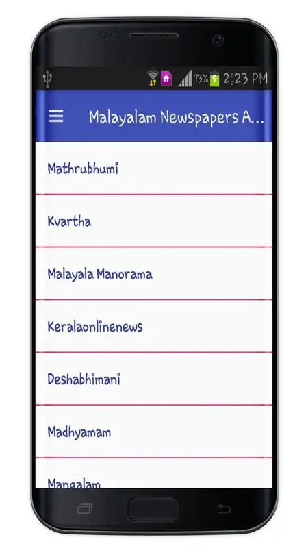 Play Malayalam Newspapers All Daily News Paper