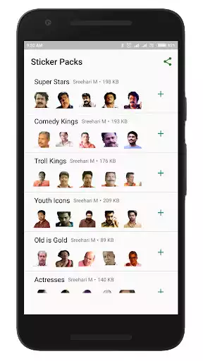 Play Malayalam Stickers