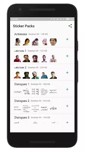 Play Malayalam Stickers