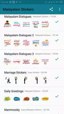 Play Malayalam Stickers
