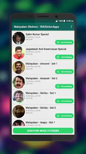 Play Malayalam Stickers - WAStickerApps - 500+ Stickers  and enjoy Malayalam Stickers - WAStickerApps - 500+ Stickers with UptoPlay