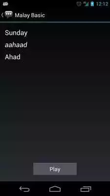 Play Malay Basic Phrases - Works offline