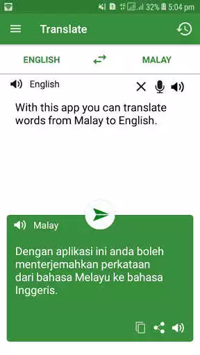 Play Malay - English Translator (Free) as an online game Malay - English Translator (Free) with UptoPlay