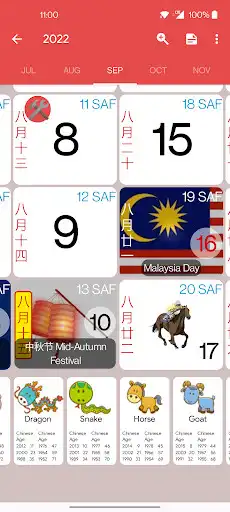 Play Malaysia Calendar - Calendar2U as an online game Malaysia Calendar - Calendar2U with UptoPlay