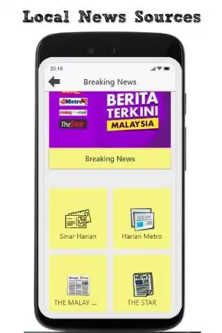 Play Malaysia Newspapers: Malay  English News as an online game Malaysia Newspapers: Malay  English News with UptoPlay