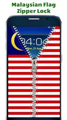 Play Malaysian Flag Zipper Lock