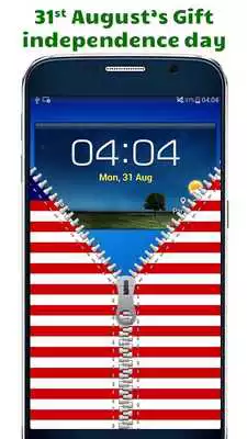 Play Malaysian Flag Zipper Lock